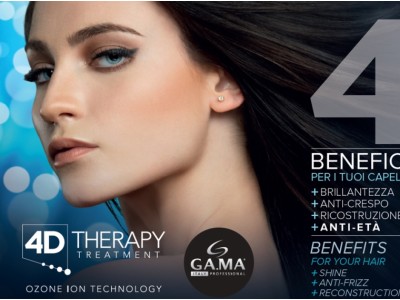 <GA.MA 4D THERAPY - нова серія з комплексного догляду за волоссям