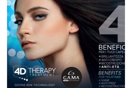 GA.MA 4D THERAPY - нова серія з комплексного догляду за волоссям