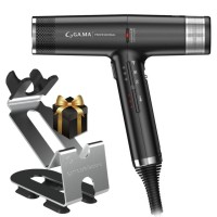 Фен GaMa iQ3 Perfetto Oxy Active Black 1600Вт PH6080.BK ( підставка PT9912 йде в подарунок)