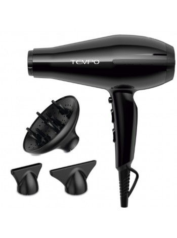 Фен GaMa TEMPO CERAMIC 2200Вт для блестящей и бережной сушки (GH3370)