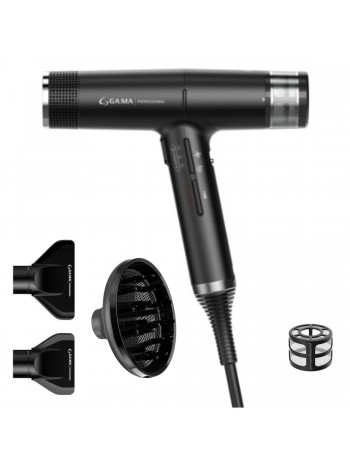 Фен GAMA IQ 1 Black Perfetto Oxy Active 1600Вт PH6065.BK
